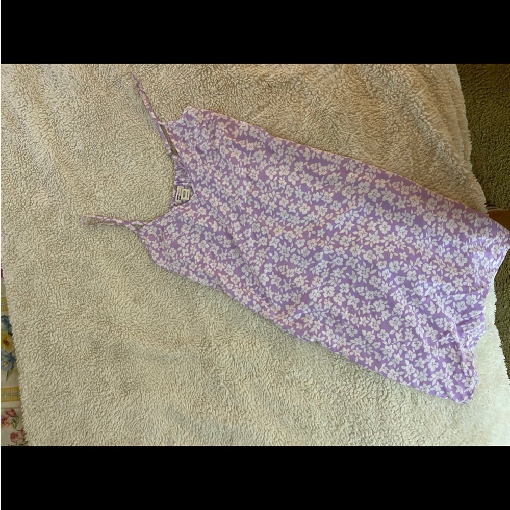 Billabong Purple Floral Mini Dress